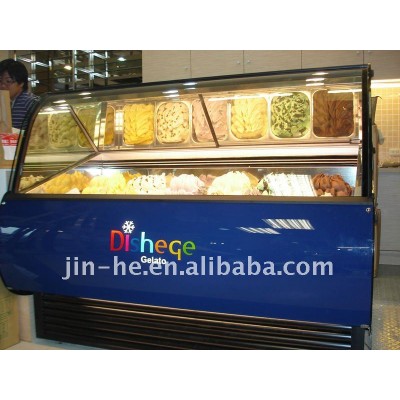 ice cream display cabinet