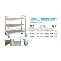 stainless steel kitchen trolley